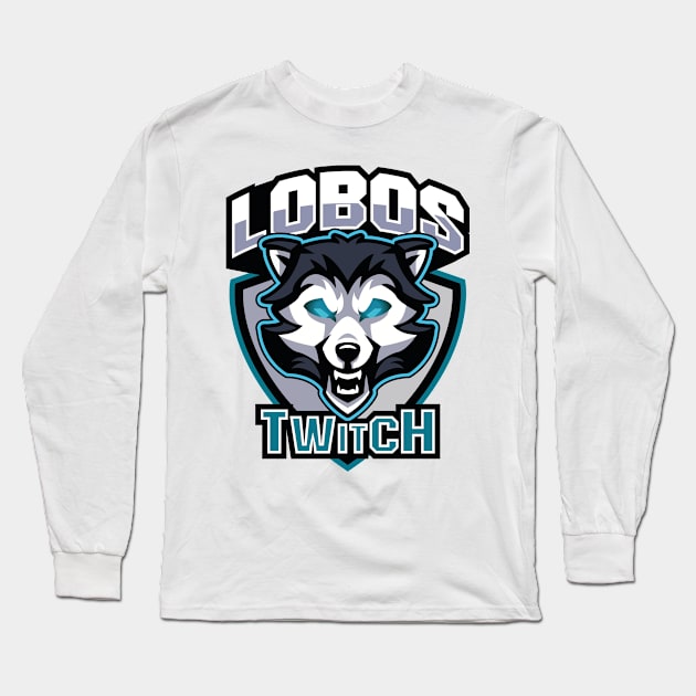 Lobos Edition Design 2 Long Sleeve T-Shirt by Lobos de twitch 22